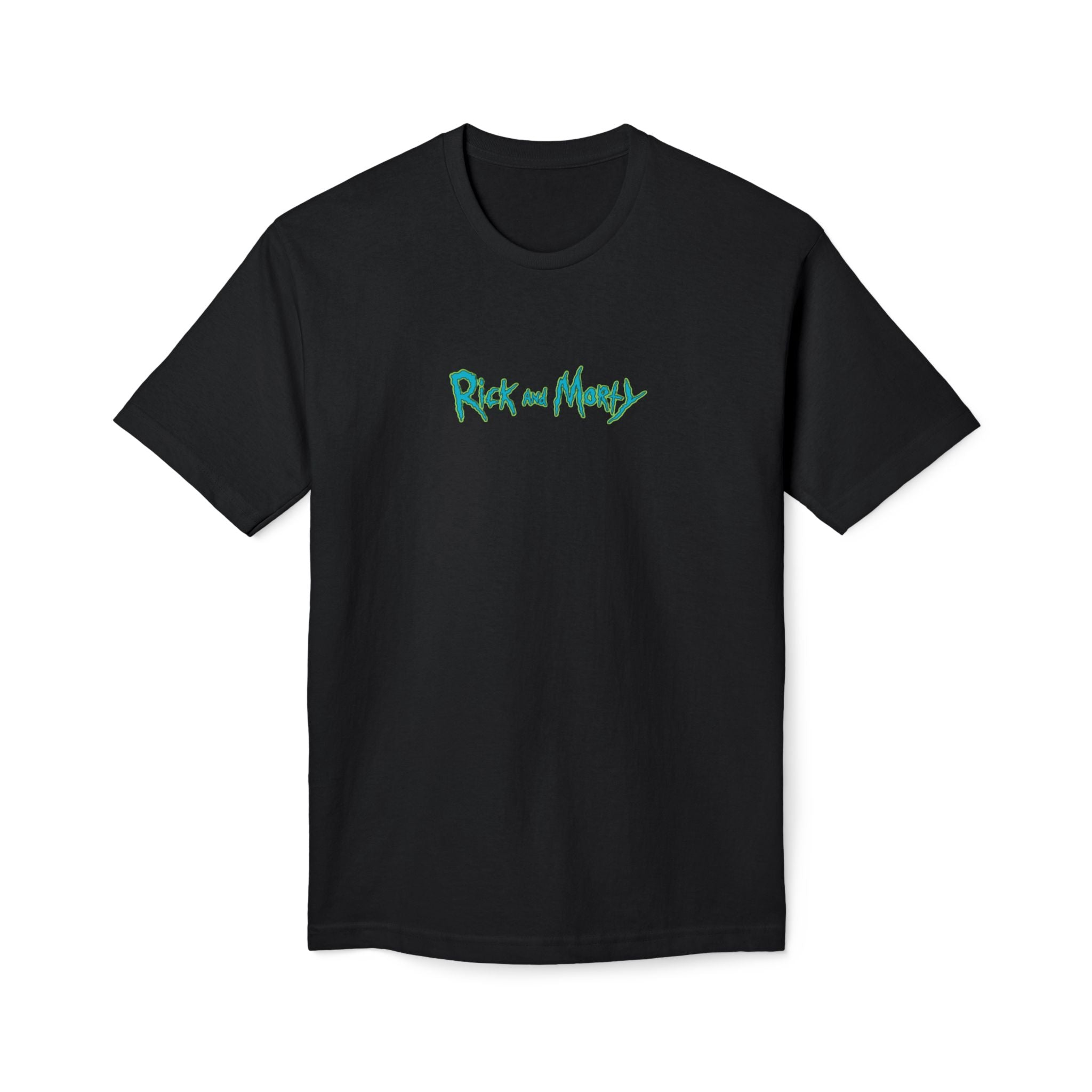Rick and Morty Graphic T-Shirt — Portal Monster Back Print