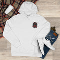 Samurai Oni Mask Hoodie — Japanese Demon King Graphic Hooded Sweatshirt