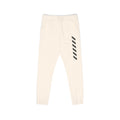 Garment-Dyed Fleece Sweatpants — Minimal Stripe Joggers