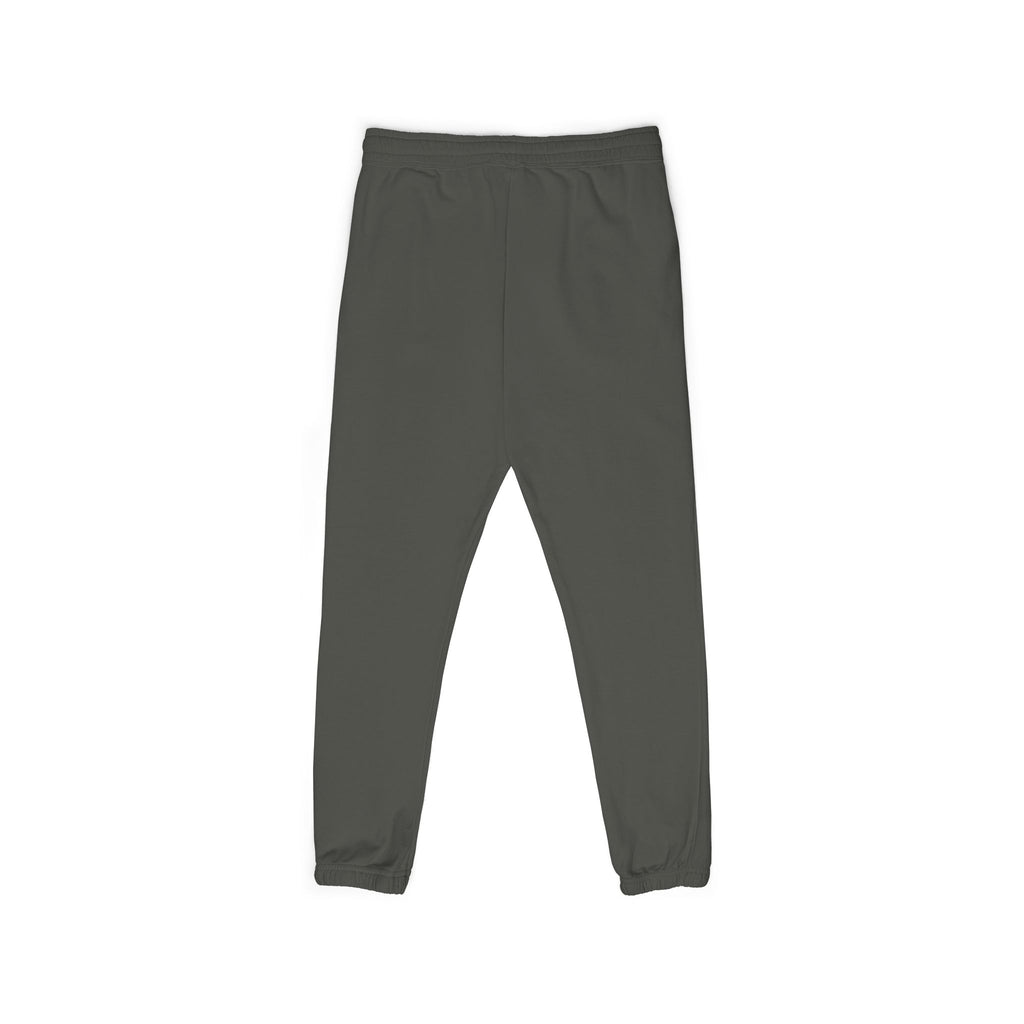 Garment-Dyed Fleece Sweatpants — Minimal Stripe Joggers
