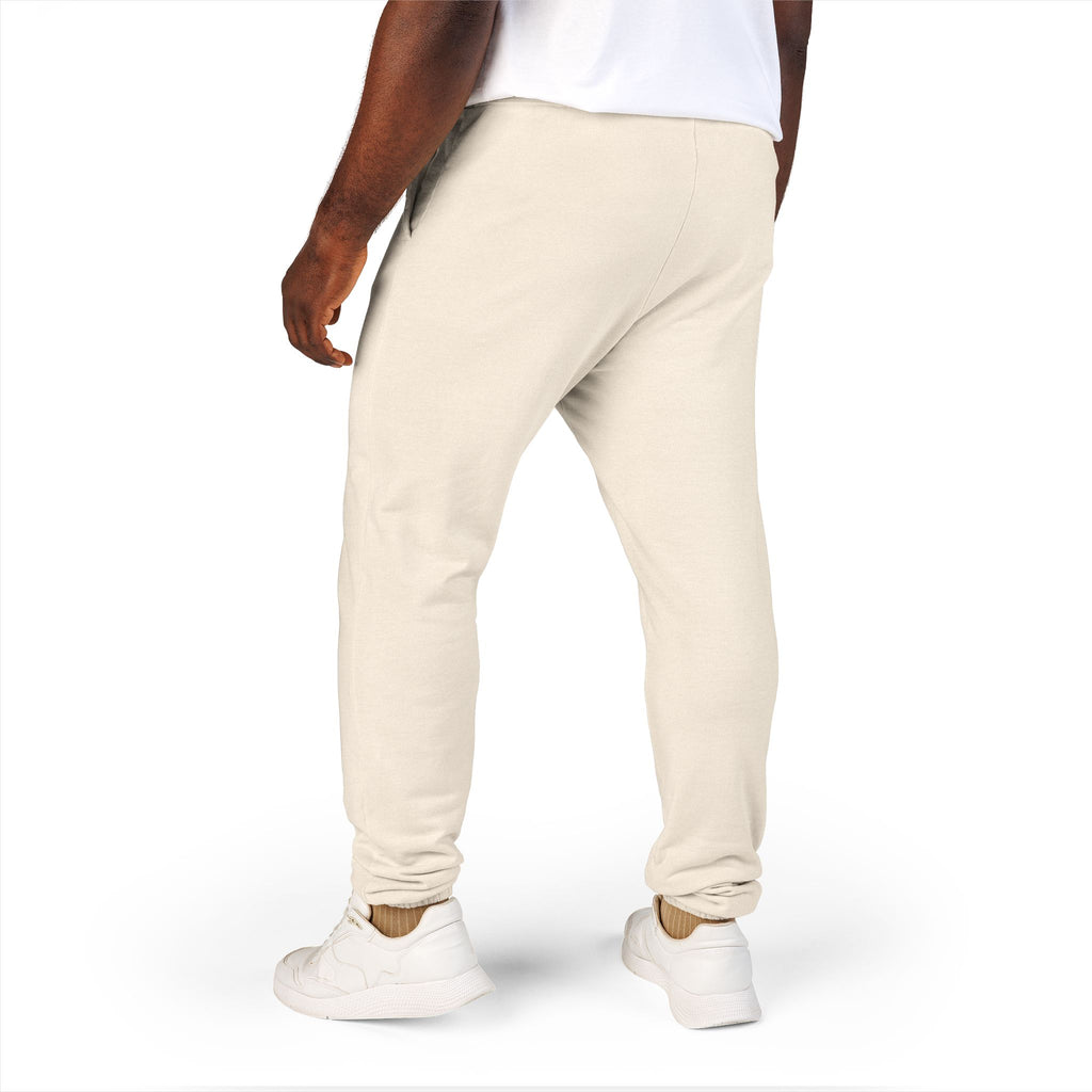 Garment-Dyed Fleece Sweatpants — Minimal Stripe Joggers
